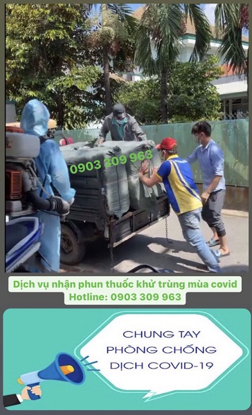 PHUN THUỐC KHỬ KHUẨN – DỊCH COVID 19